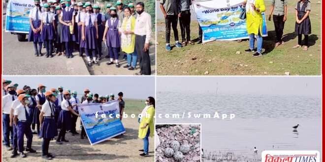 educational trip to children on the occasion of world water day in sawai madhopur