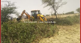 Administration's yellow claw against encroachment in Bonli