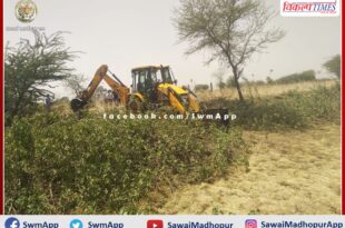 Administration's yellow claw against encroachment in Bonli