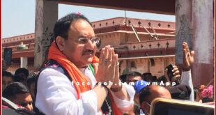 BJP National President JP Nadda will leave for Delhi in a while