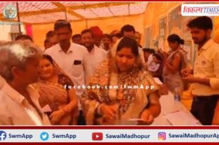 Block level health fair organized at bonli CHC