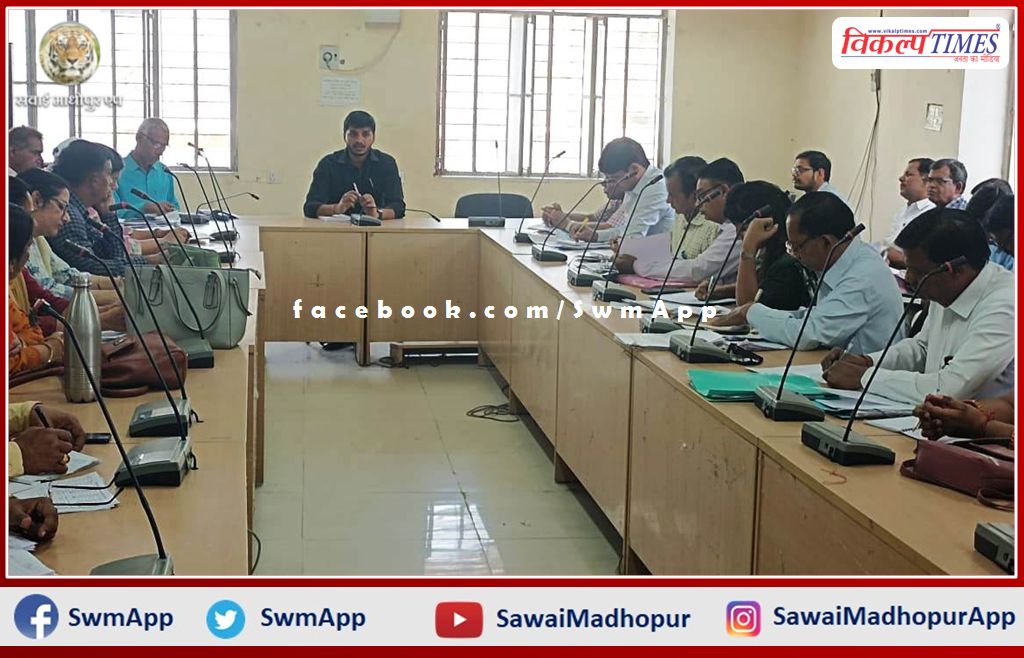 CEO Abhishek Khanna gave instructions to bring progress in plans in sawai madhopur