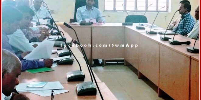 CEO instructed to complete development works on time with quality in sawai madhopur