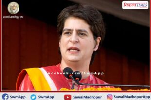 Congress General Secretary Priyanka Gandhi Vadra reached Ranthambore national park