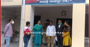 District Authority Secretary inspected the district jail and took stock of the arrangements in sawai madhopur