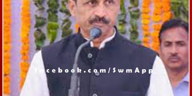 District in-charge minister Bhajan Lal Jatav reached Sawai Madhopur