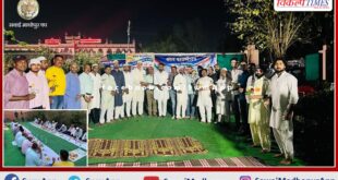Iftar party became an example of religious and social harmony in sawai madhopur