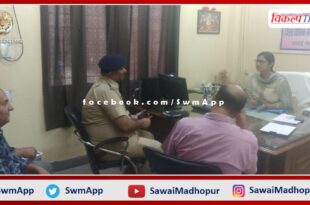 Meeting organized to spread awareness against child marriage in sawai madhopur