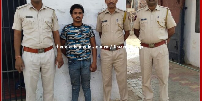 One accused of robbery arrested in khandar, mobile recovered