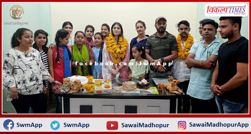 Pathik Lok Sewa Samiti celebrated Mrs Asia India Seema Meena's birthday in Sawai Madhopur