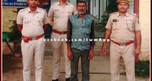 Police arrested one accused with illegal liquor in chauth ka barwara sawai madhopur