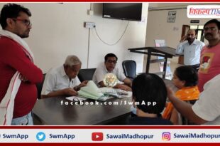 Pre-counselling organized for National Lok Adalat in sawai madhopur