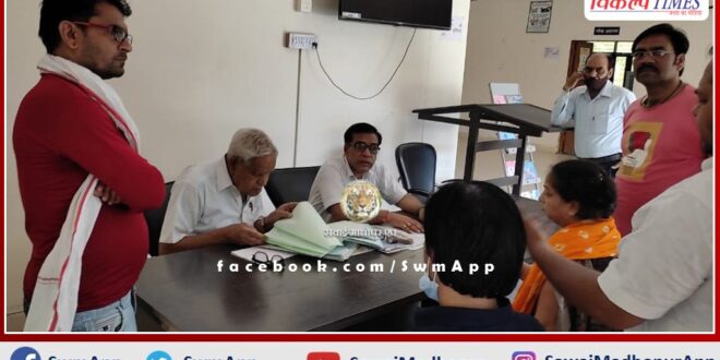 Pre-counselling organized for National Lok Adalat in sawai madhopur