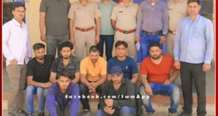 Seven miscreants arrested while planning robbery in gangapur city