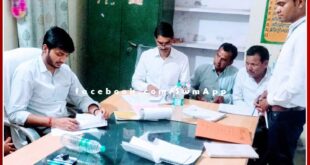 The round of intensive inspections of the Chief Executive Officer of the Zilla Parishad continues in sawai madhopur