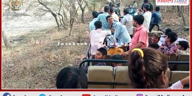 Visit to Ranthambore National Park for handicapped and destitute children in sawai madhopur