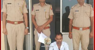 Wanted accused of Laddulal murder case in Enda village arrested in malarna dungar sawai madhopur