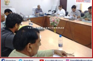 Approval of 460 Village Action Plan DWSM in sawai madhopur