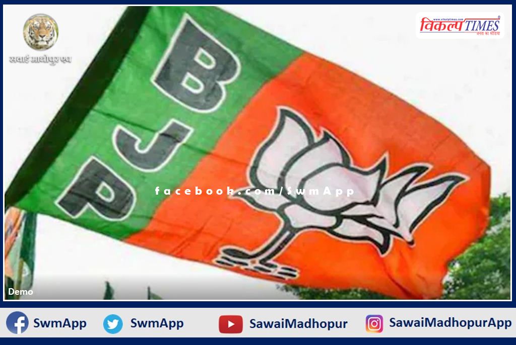 BJP appointed convenor and co-convener of various departments and cells of the sawai madhopur