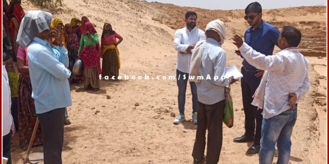 CEO instructed give charge sheet to Village Development Officer for negligence towards work in sawai madhopur