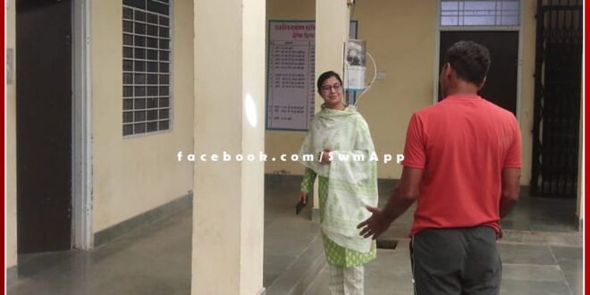 District Authority Secretary Sweta Gupta inspected the state communication and juvenile home in sawai madhopur
