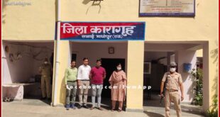 District Authority Secretary did weekly inspection of District Jail in sawai madhpur