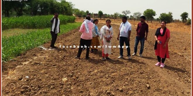 Encroachment removed after knowing the boundaries of the land of the demented rehabilitation home in sawai madhopur
