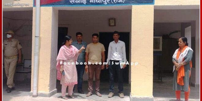 Information about free legal aid given to prisoners after inspecting the district jail in sawai madhopur