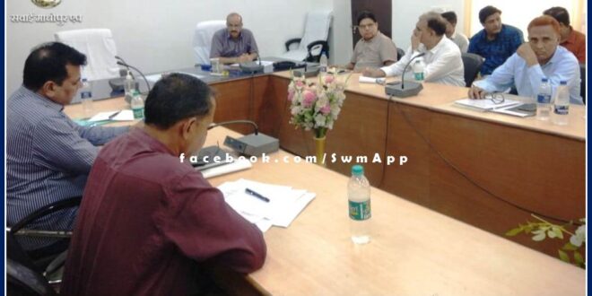 Instructions given to district level officers to mark the time of public hearing on the notice board