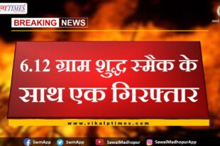 One arrested with of illegal drugs in gangapur city