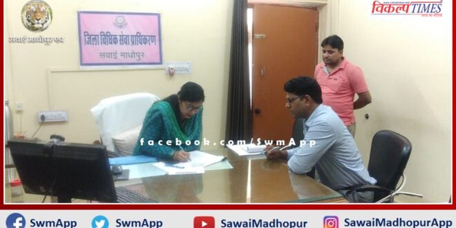 Organized pre-counselling camp for resignation and clarification in cases of banks and financial institutions in sawai madhopur