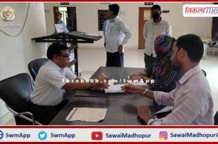 Pre-counselling organized for successful organization of National Lok Adalat in sawai madhopur