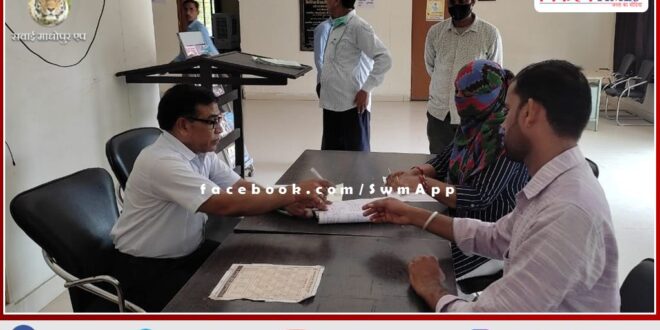 Pre-counselling organized for successful organization of National Lok Adalat in sawai madhopur