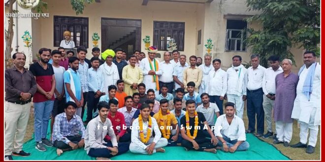 Progress of society and country is possible only through education - Prabhu Lal Saini