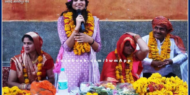 Rajesh and Sulochana selected in IAS welcomed in sawai madhopur