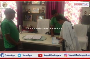 Shweta Gupta inspected Yash Divyang Seva Sansthan and took stock of the arrangements in sawai madhopur