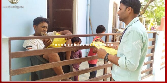 Street children survey completed at district headquarters in sawai madhopur