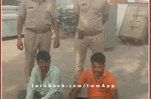 Two brothers absconding for 15 months arrested in bonli sawai madhopur