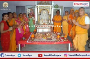 sixteenth foundation day of Jain temple in Piplai sawai madhopur