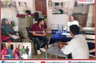 subdivision officers did surprise inspection of Anganwadi centers in sawai madhopur