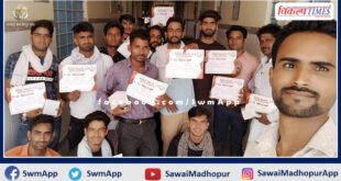 101 youths happily donated blood