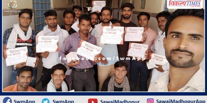 101 youths happily donated blood