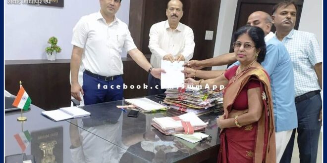 20 lakhs presented in Chief Minister's Public Partnership Scheme in sawai madhopur