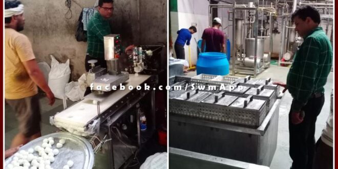 300 kg mawa and 165 liters of ghee seized under shuddh ke liye yudhha abhiyan