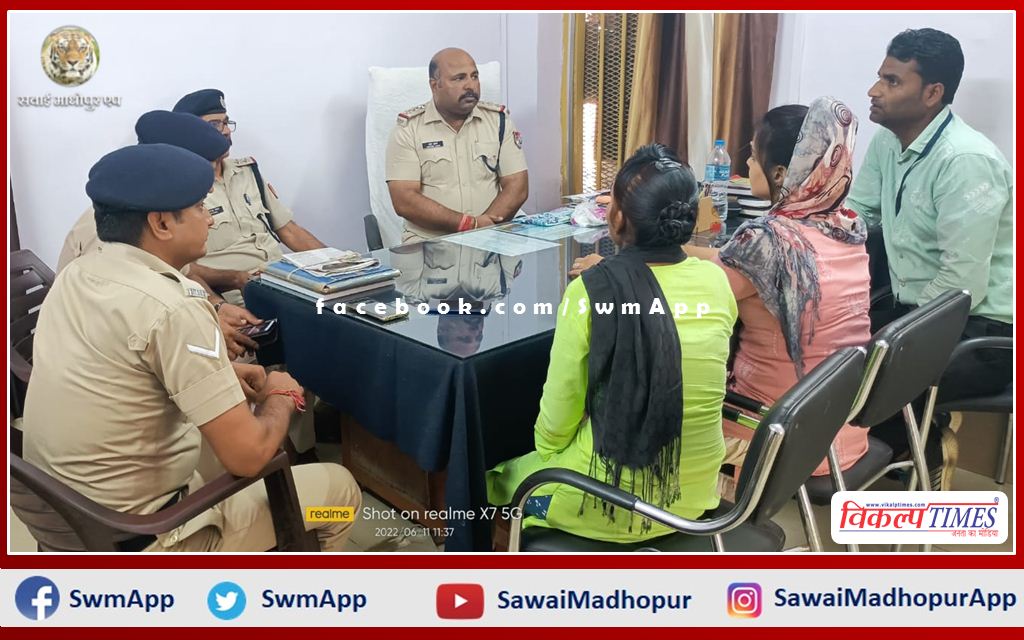 A meeting organized was held for the prevention of child labour in sawai madhopur
