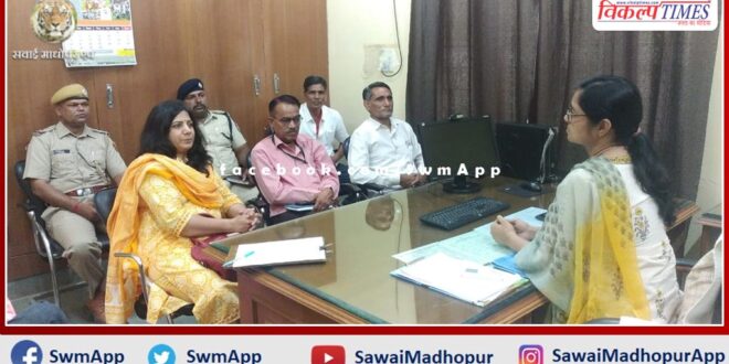 A meeting was held to make Child Labor Eradication Week a success in sawai madhopur