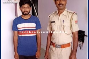 Accused of robbery from truck driver arrested on Lalsot-Kota highway