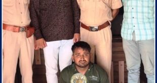 Arrested absconding accused of firing at toll plaza in batoda sawai madhopur