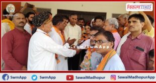 BJP in support of Agniveer Recruitment Scheme in sawai madhopur
