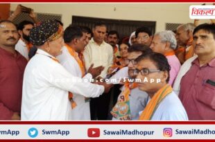 BJP in support of Agniveer Recruitment Scheme in sawai madhopur